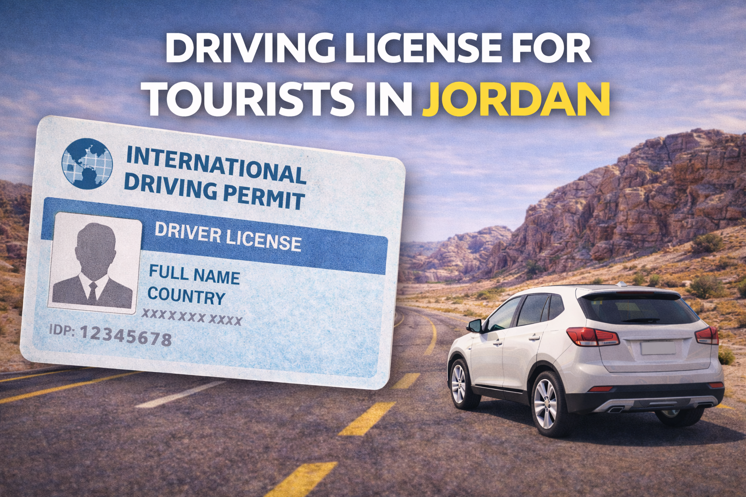 Do Tourists Need an International Driving License in Jordan?